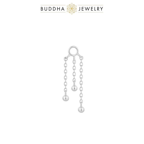 Charm piercing Dancing Queen en or 14k (jaune, blanc, rose)